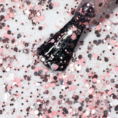 Snowglobe Confetti Topper