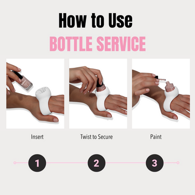 Bottle Service Polish Holder