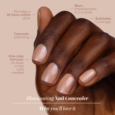 Bare Illuminating Nail Concealer Kur Nail Care LONDONTOWN