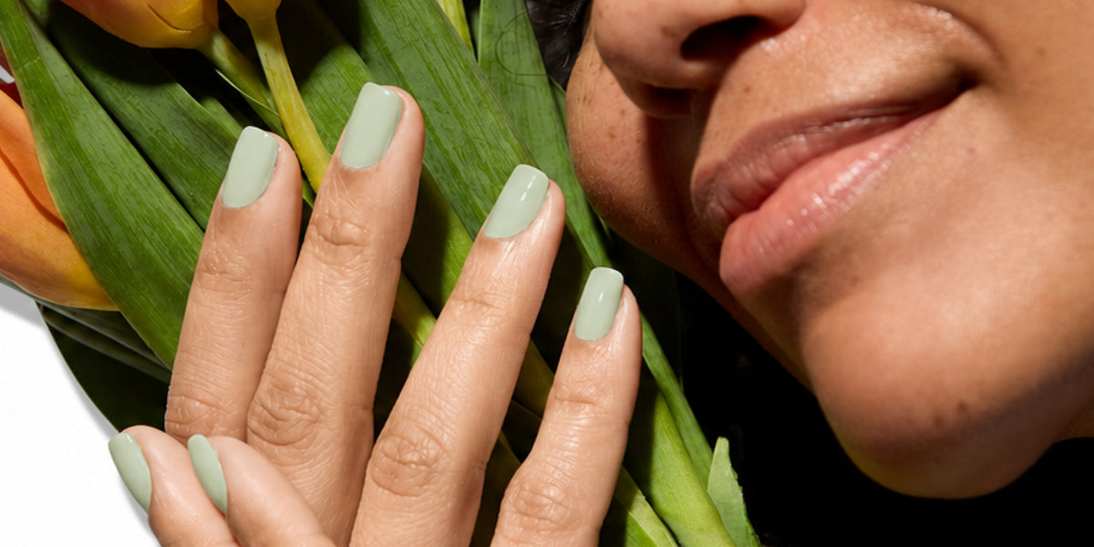 Light Green Nail Polish