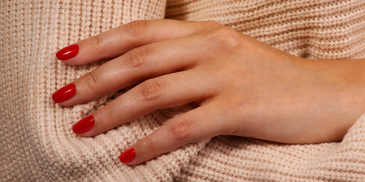 Light Red Nail Polish