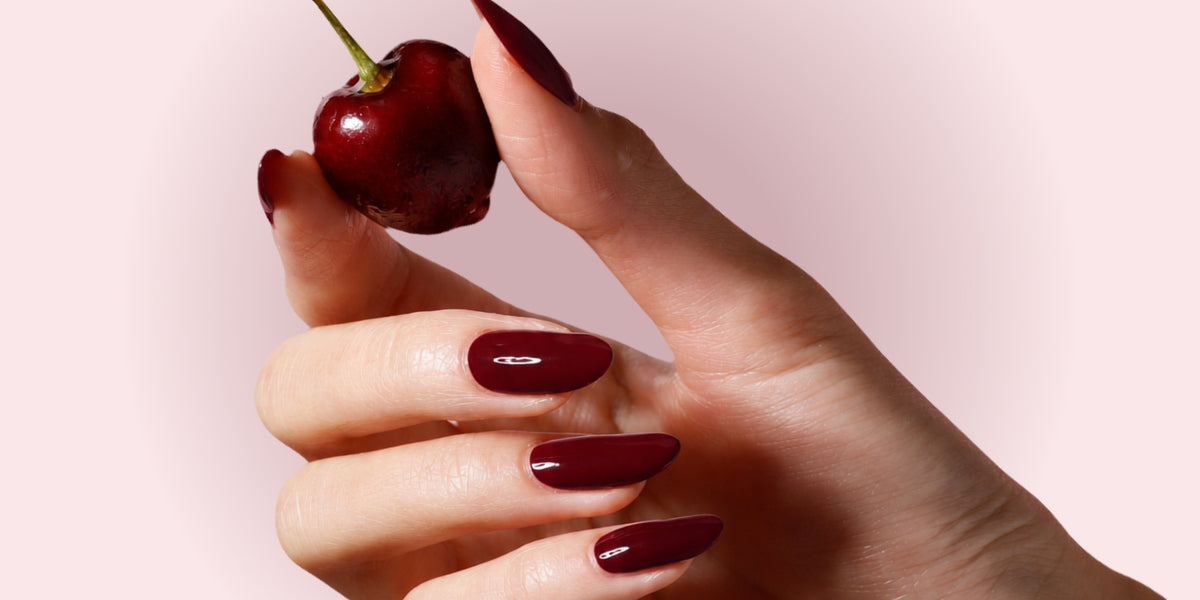 Burgundy Nail Polish