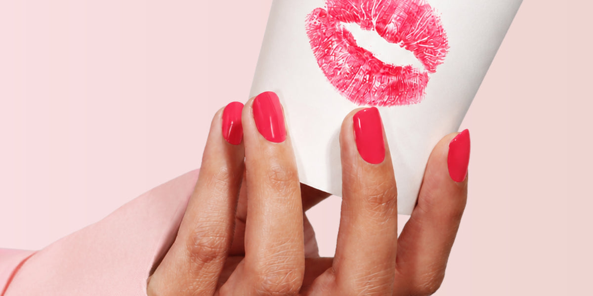 Coral Red Nail Polish