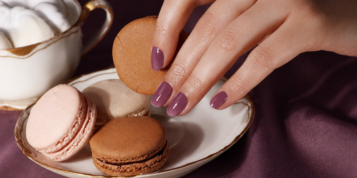 Dark Purple Nail Polish