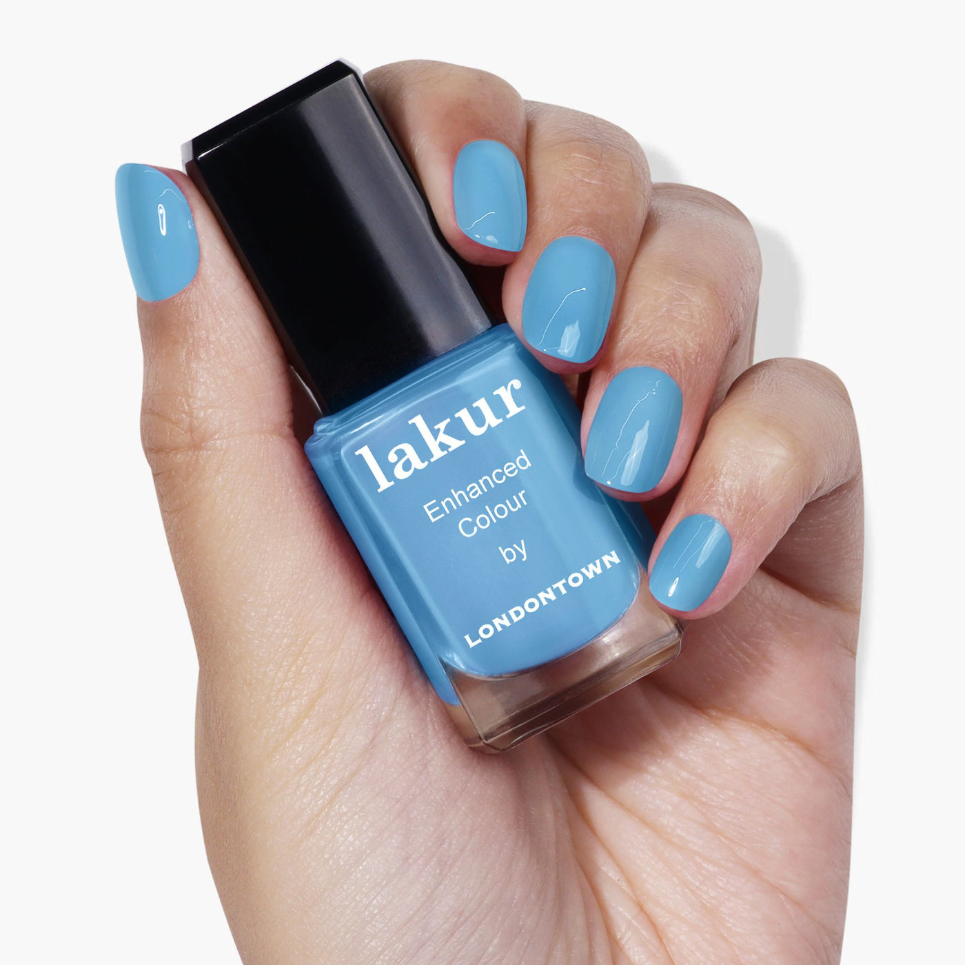 Lakur Hot Spring | Blue Nail Polish | LONDONTOWN lakur
