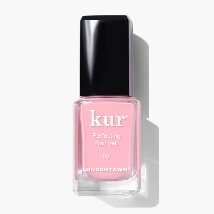 A bottle of LONDONTOWN Perfecting Nail Veil 