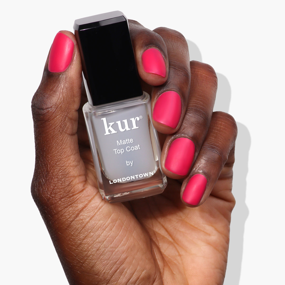 Matte Nail Top Coat for Chic Long-Lasting Finish LONDONTOWN Kur