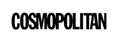 Cosmopolitan logo in black and white