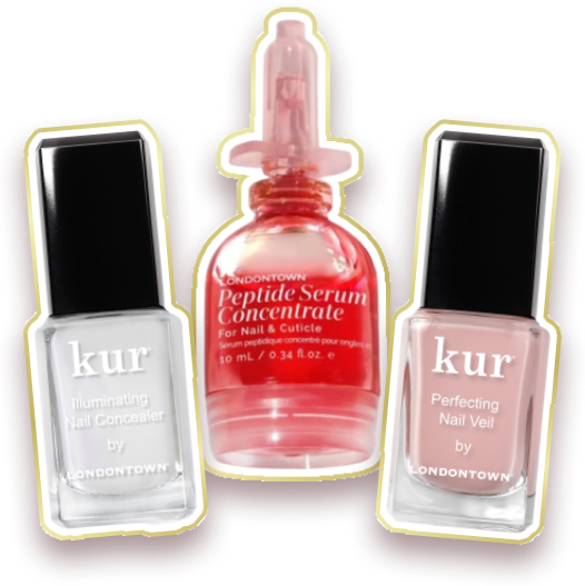 Peptide Serum Concentrate with Nail Concealer and Nail Veil
