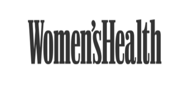 The image displays the black text logo "Women's Health" on a white background.